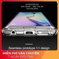 [BH 1 ĐỔI 1] Ốp lưng Samsung Galaxy S6 Edge dẻo silicon trong suốt Ultra Thin - Phân phối hotphukien