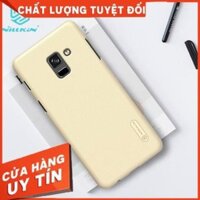 [BH 1 ĐỔI 1] Ốp lưng sần siêu mịn Samsung Galaxy A6 2018 chính hãng Nillkin mặt lưng nhám (Tặng kèm miếng dán từ tính)