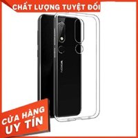 [BH 1 ĐỔI 1] Ốp lưng silicon dẻo trong suốt cho Nokia 3.1 Plus / Nokia X3 mỏng 0.6mm chính hãng Ultra Thin