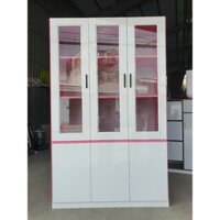 [Bh 10 Năm] Tủ kệ sách Vp nhựa cứng cao cấp Ecoplast, Kệ để đồ trang trí Cao 2mx1m2x45cm bền đẹp cứng cáp, Mẫu mới 100%