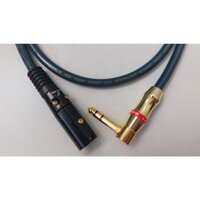 (BH 12 th) Dây jack 6 ly stereo ra Canon đực cao cấp DIY- Dây tín hiệu âm thanh Audio Phile jack Canon ra 6ly (6.35mm)