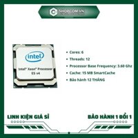 [BH 12 THÁNG 1 ĐỔI 1] CPU Intel Xeon E5 1650 v4 Processor linh kiện chính hãng Shopcom