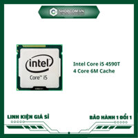 [BH 12 THÁNG 1 ĐỔI 1] Intel Core i5 4590T - 4 Core 6M Cache linh kiện chính hãng Shopcom