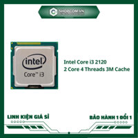 [BH 12 THÁNG 1 ĐỔI 1] Intel Core i3 2120 - 2 Core 4 Threads 3M Cache linh kiện chính hãng Shopcom