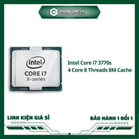 [BH 12 THÁNG 1 ĐỔI 1] Intel Core i7 3770 / 3770s - 4 Core 8 Threads 8M Cache linh kiện chính hãng Shopcom