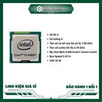 [BH 12 THÁNG 1 ĐỔI 1] Intel Core i5 4460T - 4 Core 6M Cache linh kiện chính hãng Shopcom