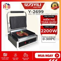 (BH 12 tháng chính hãng) Máy Ép Bánh Mì Pate Công Nghiệp Yili Y2699 Cho Nhà Hàng, Quán Ăn Sáng, Máy Kẹp Nướng Bánh Mì