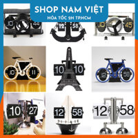 [BH 12 Tháng] Đồng Hồ Lật Để Bàn Retro Flip Clock