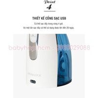 [BH 12 tháng] Hoả tốc - Máy tăm nước không dây Lock&Lock Cordless Oral Irrigator ENR156BLU [200ml] Màu xanh