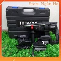 [BH 12 THÁNG] Máy Khoan Bê Tông Pin Hitachi 118v, Máy Đục Phá Bê Tông Pin, Khoan Tường Pin Siêu Khỏe - Store Ngân Hà