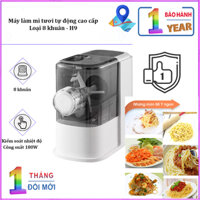 [BH 12 tháng] Máy làm mì tươi tự động H9 180W, gồm 8 loại khuôn - Hàng Nhập Khẩu Chính Hãng - HÀNG CHÍNH HÃNG