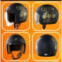[BH 12 tháng] Mũ bảo hiểm 3/4 đầu chính hãng royal kính âm139 - Nón bảo hiểm cả đầu dấu kính royal m139 tem moto xe máy
