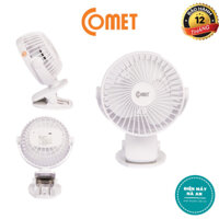 [BH 12 tháng] Quạt mini quạt tích điện quạt sạc đa năng Comet CRF0705 kẹp bàn - Hàng chính hãng