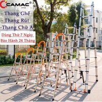 [BH 12 Tháng] Thang Ghế Nhôm Nhập Khẩu Đài Loan [100%] ,Thang Nhôm Ghế Tay Vịn 3,4,5,6,7 Bậc - Hàng Chính Hãng TAKIYA