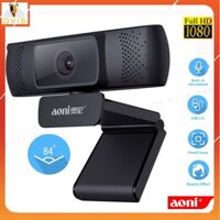 [BH 12 THÁNG] Webcam Máy Tính Aoni A31 Họp Trực Tuyến Góc Siêu Rộng, Tự Động Lấy Nét, Full HD