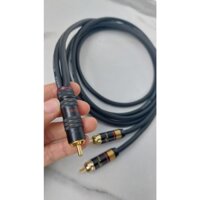 (BH 12th) Bộ dây 1 đầu AV ra 2 AV dài 0.7m/1m/1.5m/2m/3m/5m DIY- Cáp chia AV 1 ra 2 chuyển âm từ SUB sang loa - Sommer