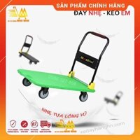 [BH 12TH- Loại 1 Tốt Nhất] Xe Đẩy Hàng 150 kg, Xe Đẩy Hàng 4 Bánh Maxkiwi PT0089 Mới- Bánh Xe Chống Ồn, Tay Đẩy Gấp Gọn