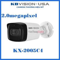 BH 2 Năm CHÍNH HÃNG-KBVISION-KX-2013S4- 2.0 MP (FULL HD)-HD ANALOG CAMERA-CHIP PANASONIC- có mic