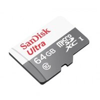 [BH 2 Năm] Thẻ Nhớ 64Gb Micro SDHC Sandisk Ultra 80 MB/s - BH 2 Năm