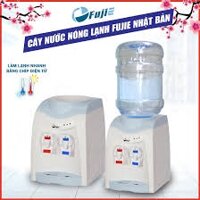 [BH 24 THÁNG] Cây nước nóng lạnh mini FujiE WD1080E, bình lọc máy lọc nước nóng lạnh uống an toàn công nghệ Nhật Bản