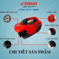 BH 24 Tháng [Chính hãng] Máy rửa xe mini I Máy rửa xe cao áp YAMAHA 3000W YA889 - Có áp chống giật - Chống cháy BH 24 th