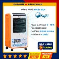 [BH 24 THÁNG] Máy quạt hơi nước điện làm mát không khí Fujie AC-601 Orange, quạt điều hòa hơi nước công suất lớn giữ ẩm