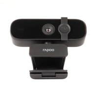 [BH 24 THÁNG] Webcam Họp Trực Tuyến Rapoo C280 Tự Động Lấy Nét, Độ Phân Giải 2K, Góc Rộng 85°, Khử Tiếng Ồn Kép