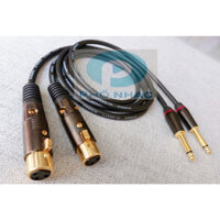 (BH 3 năm) Dây Canon Cái Ra 6 Ly hiệu Sommer, dài 0.5m-1m-1,5m-2m-3m - Dây tín hiệu âm thanh loại tốt