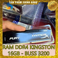 [BH 3 NĂM] RAM DDR4 16GB BUSS 3200 KINGSTON FURY