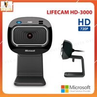 [BH 36 Tháng] Webcam Máy Tính Microsoft LifeCam HD-3000 Video Trực Tuyến HD720, Giảm Tối Đa Tiếng Ồn