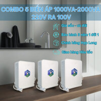 [BH-3năm]Combo 5 biến áp 220v ra 100v bộ đổi nguồn 220v sang 110v 100v cho thiết bị nội địa Nhật Điện Tử Hợp Long