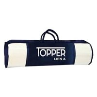 [BH 5 năm] Nệm Topper cao su thiên nhiên êm ái LIÊN Á - Áo nệm microfiber mát mịn tháo rời vệ sinh dễ dàng