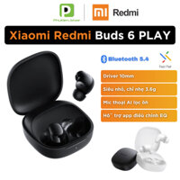 [BH 6 th] Tai nghe Bluetooth 5.4 chính hãng Xiaomi Redmi Buds 6 Play | siêu nhỏ đeo ngủ