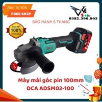 [BH 6 THÁNG] Máy Mài Góc Dùng Pin 100mm DCA ADSM02-100