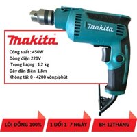 [BH 6TH] Máy khoan tường 10ly MAKITA DP2011 công suất 450w mang lại hiệu suất tối đa cho người sử dụng