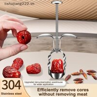 Bh Cherry Olive Pitter Thép không gỉ Ngày đỏ Táo tàu Lõi Tẩy Dụng Cụ Đa Năng Trái Cây Corer Hố Tiện Ích Nhà Bếp MT