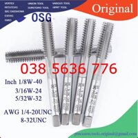 (BH) OSG Mũi tiện ren me thẳng M1.4X0.3 M1.7X0.35  M4X0.7 M5X0.8 M16X2.0