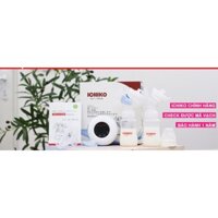 BH12 tháng+tặng áo hút sữa+vòng dâu Máy Hút Sữa Điện Đôi Ichiko Nhật Bản - Phiên Bản Nâng Cấp M5