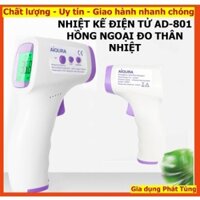 BH12T- Nhiệt kế điện tử hồng ngoại đo trán AIQURA AD80. Máy Đo Thân Nhiệt Scan Đo Nhiệt Độ Cơ Thể Chính Xác