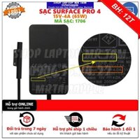 [BH12TH] (ADAPTER) SẠC SURFACE PRO 4 - 15V-4A (65W) (SẠC ZIN) - mã sạc 1706