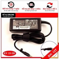 BH12TH ⚡ Hàng Zin, Sạc Laptop Hp 18.5V - 3.5A,65W, Chân Sạc Màu Vàng, Original