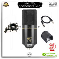 [BH1NĂM] Micro thu âm MXL 770 Cardioid Condenser Microphone phòng thu livestream Chính Hãng Nguyên Zin (Brand New)