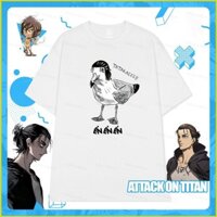 Bh8 Attack On Titan Cosplay vải mùa hè Áo thun ngắn tay Anime HB8