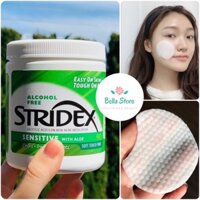 [BHA 0.5%] Pad giảm mụn Stridex xanh cho da nhạy cảm