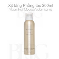 [bhsg] [rituals] xịt tăng phồng làm bồng bềnh cho tóc The Rituals Hair mousse volumisante 200ml