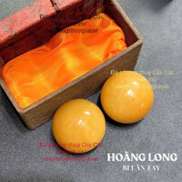 Bi cầu lăn tay Ngoc Hoàng Long bộ 2 viên siêu đẹp