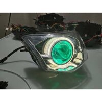 Bi cầu lên sẵn chóa Wave - Helios V2.1 có trợ pha chip LED 6+3 like laser