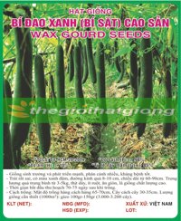 BÍ ĐAO XANH ( BÍ SẶT) CAO SẢN