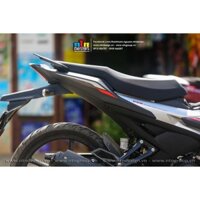 Bi Decal [Siêu Sale] Tem rời Exciter 155 đen nhám - mẫu mới 2023 đỏ bạc