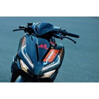 Bi Decal Tem Rời Dán Xe Vario 150 2018 Mẫu Cam Đen Trắng